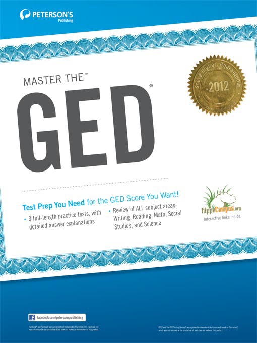 Title details for Master the GED 2012 by Peterson's - Available